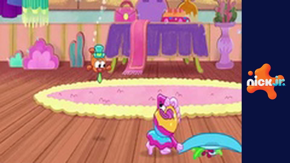 М/с "Велике шоу Малюка Акули", 2 сезон, 23 с. "Кумедна риба / Крутоклуб".