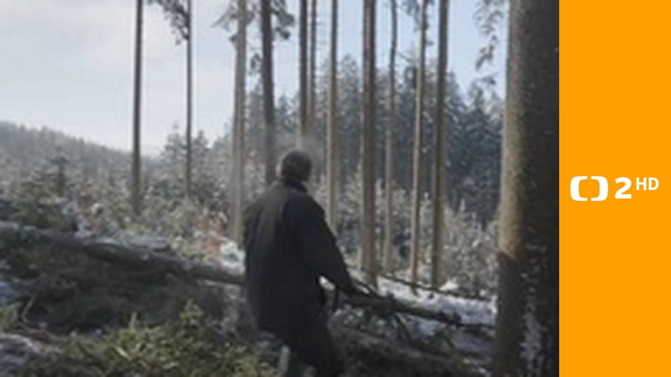 Lidé na hranici E11 - Jede forman dolinou