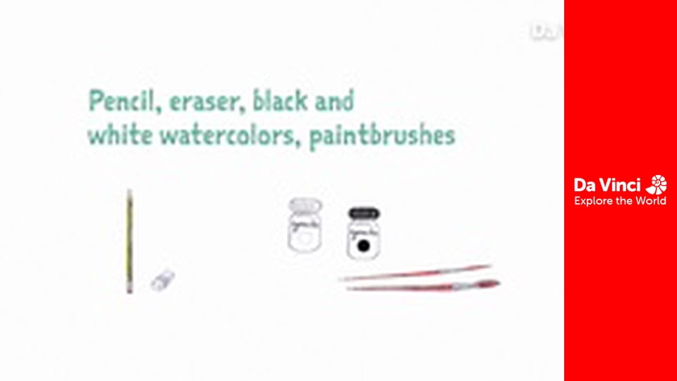 100 способов рисования - Квадратный портрет