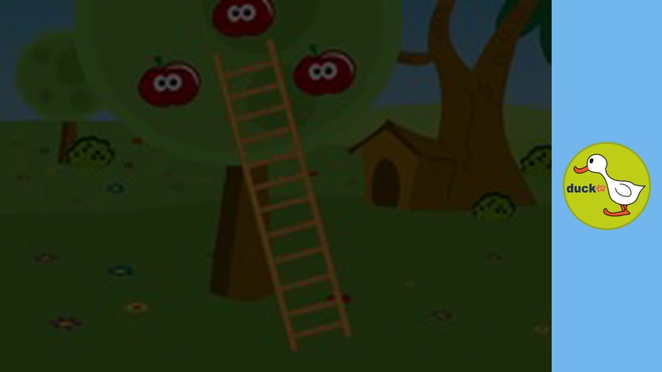 Hubbi and Friends - Painting the tree