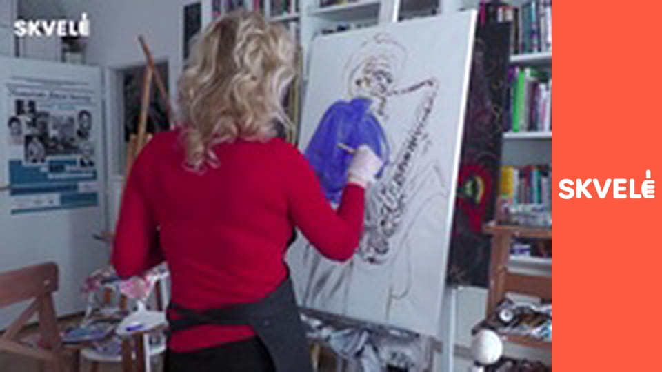 V Umení - Maľovanie na plátno