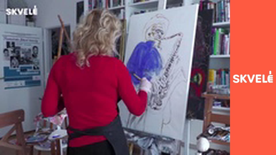 V Umení - Maľovanie na plátno