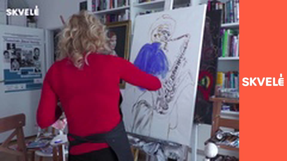 V Umení - Maľovanie na plátno