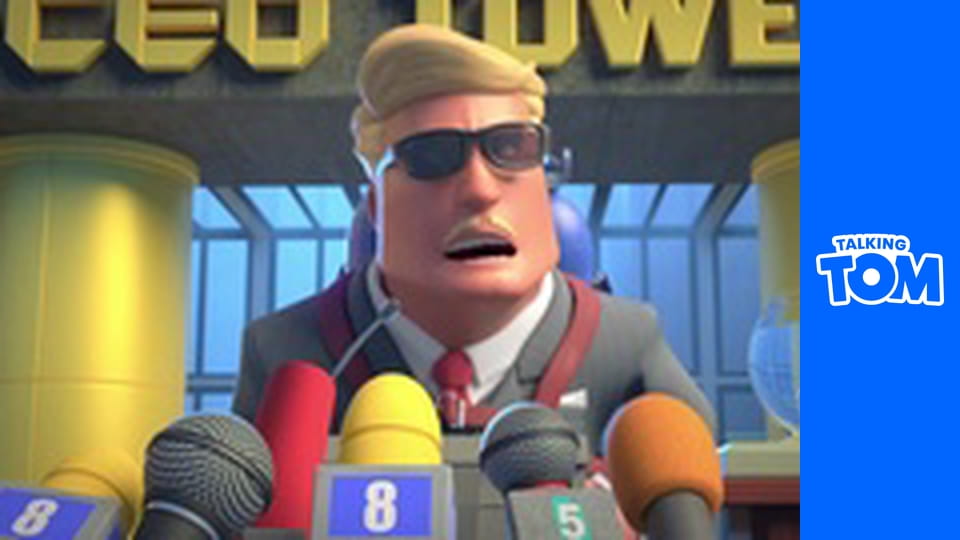 Talking Tom & Friends - The New CEO S4E22