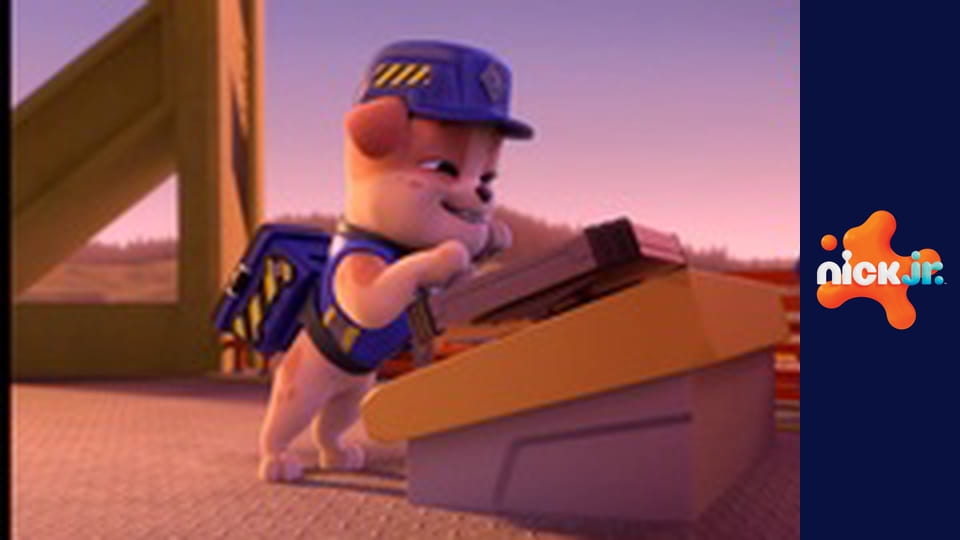 Rubble a jeho parta S2E11 - Parta staví panu Ducky-Doo speciální skokanský můstek / Parta staví nádrž na dešťovku!