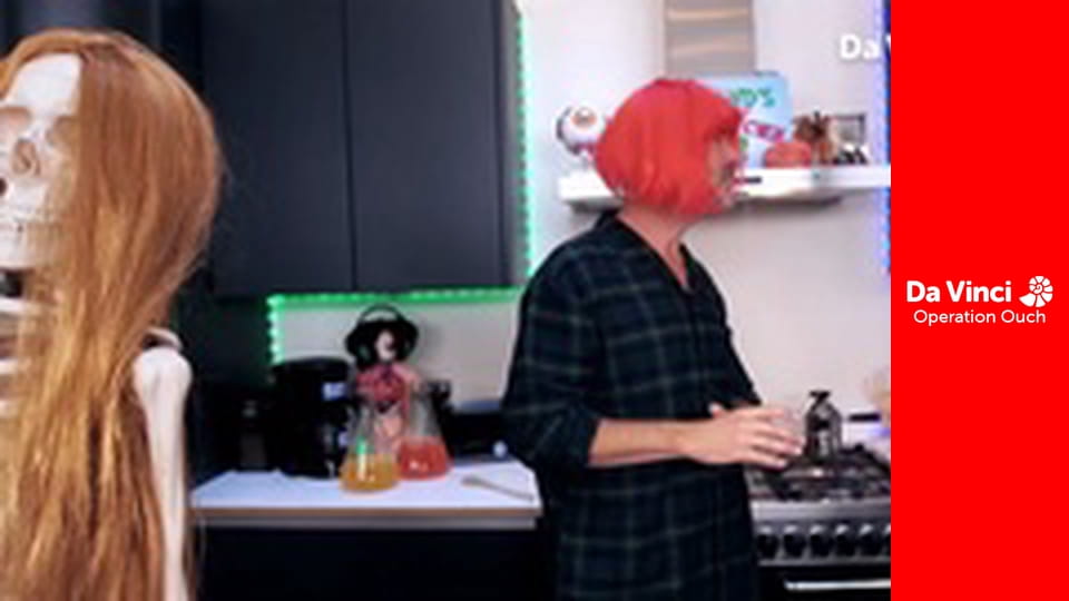 Operation Ouch! - Do Try This at Home - Stretchy Shrinky Hair