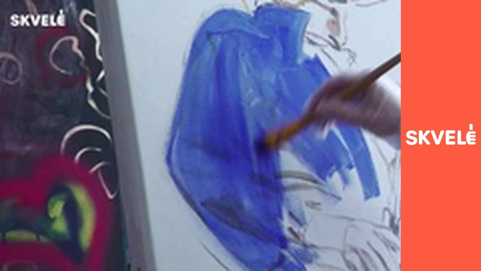 V Umení - Maľovanie na plátno