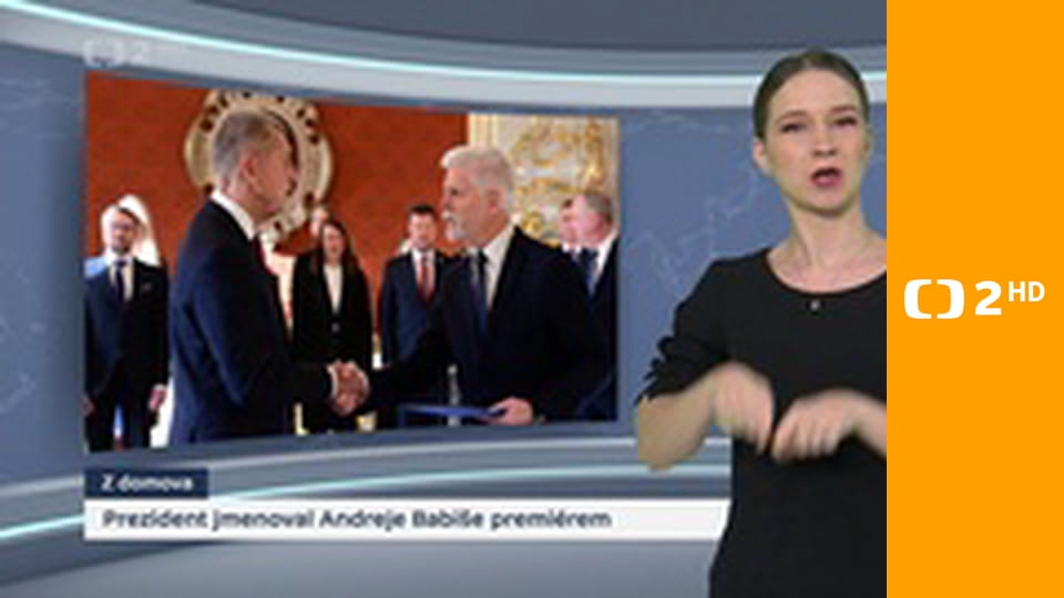 Zprávy v českém znakovém jazyce