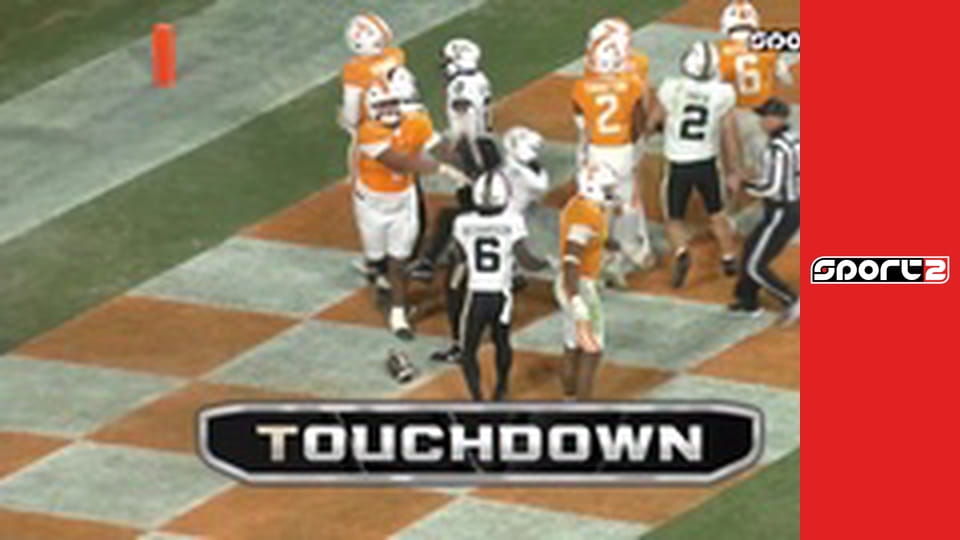 NCAA, americký fotbal - Tennessee - Vanderbilt