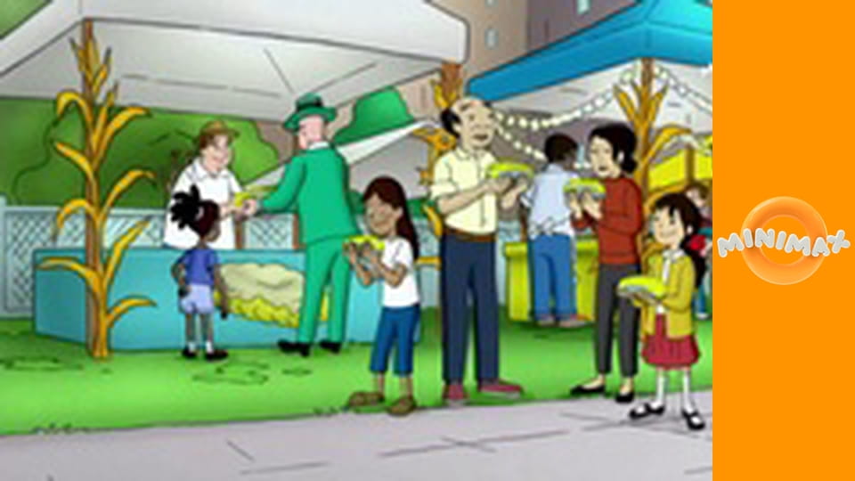 Zvědavý George S6E3 - Dražitel Džordž. Opice nedostávají neštovice