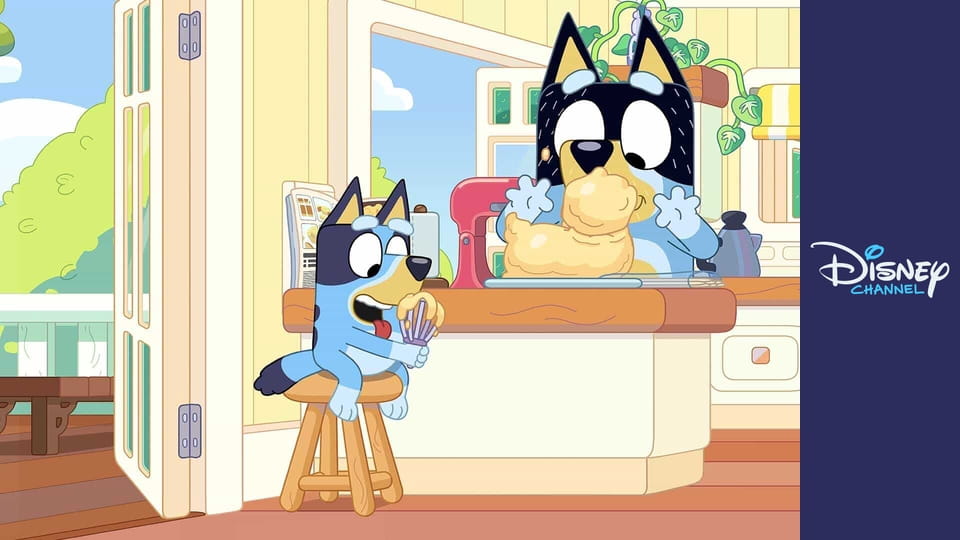 Bluey S2E2 - Pírková hůlka