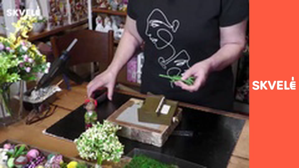 V Rukách vyrobené - Výroba Veľkonočnej dekorácie