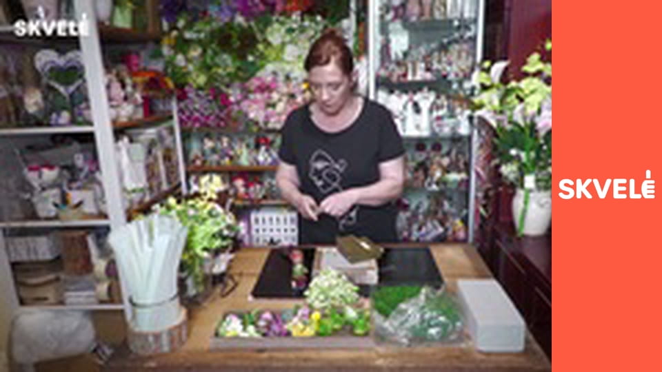 V Rukách vyrobené - Výroba Veľkonočnej dekorácie