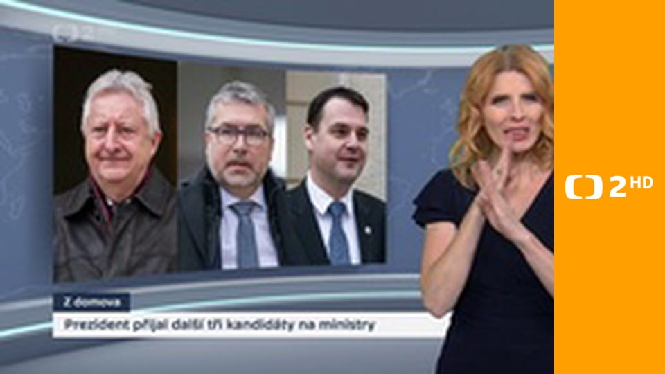 Zprávy v českém znakovém jazyce