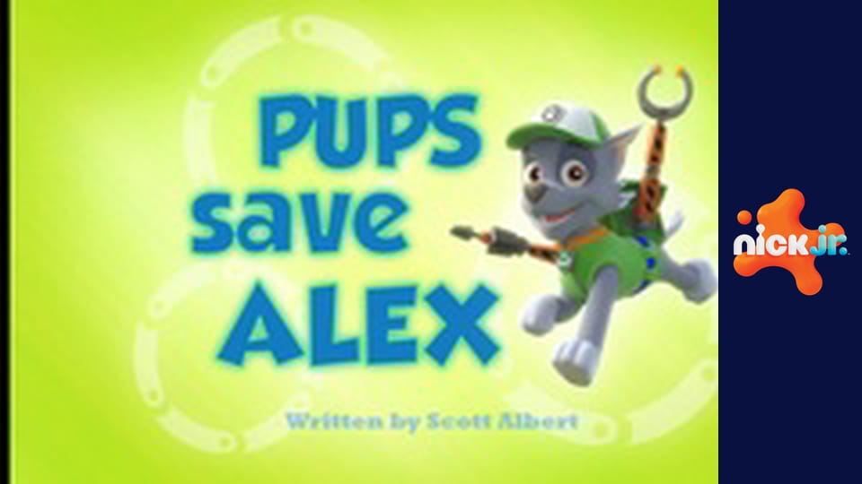 Tlapková patrola S1E15 - Tlapky Zachraňují Alexe