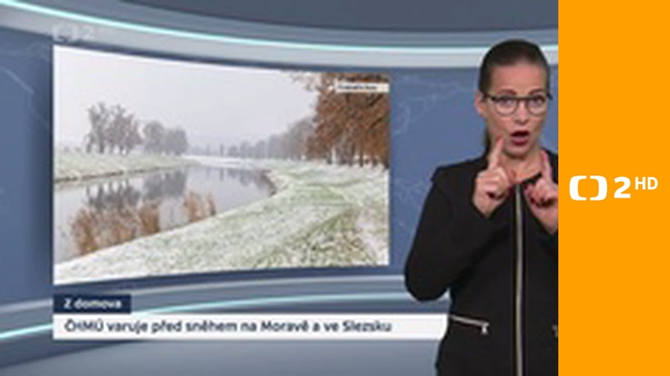 Zprávy v českém znakovém jazyce