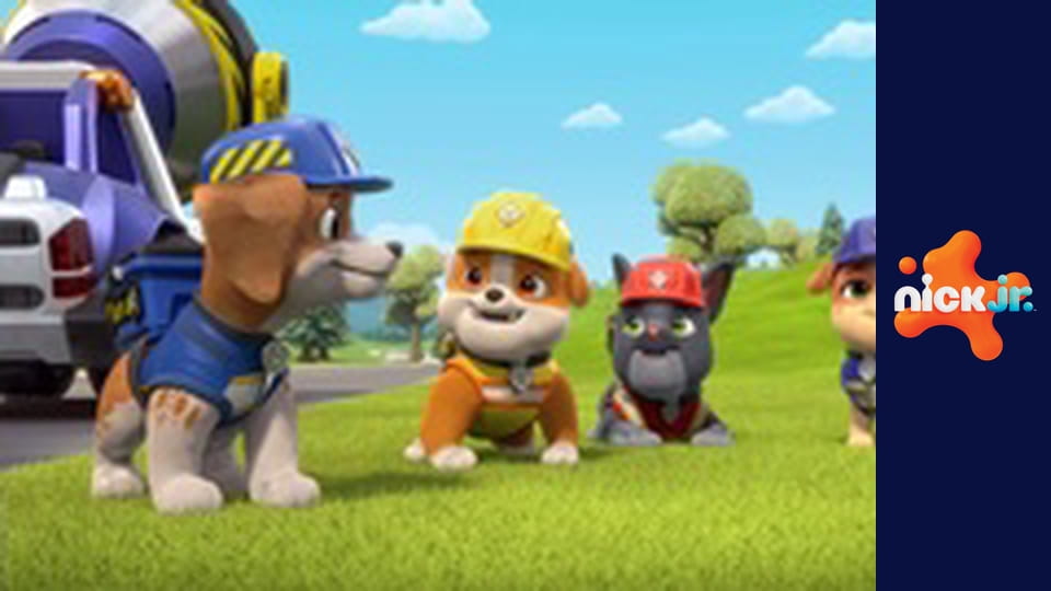 Rubble i jego ekipa S1E10 - Ekipa buduje stodołę dla świnki / Ekipa buduje pas startowy