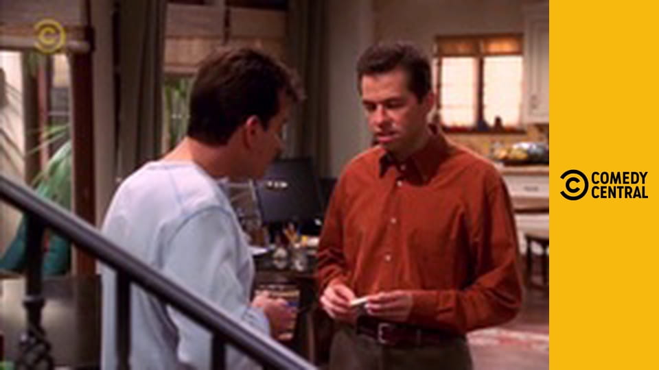 Dwóch i pół S1E7 - Jeśli zezują to znak, że są sztuczne