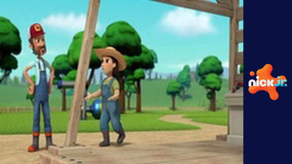 М/с "Щенячий патруль", 10 сезон, 10 с. "Щенки спасают летящую фермершу Юми".