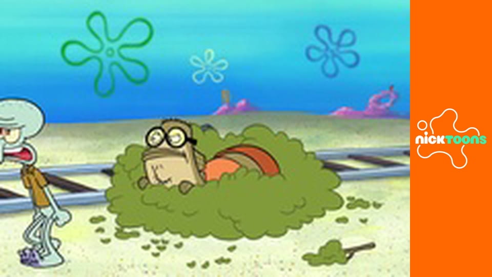 SpongeBob Kanciastoporty S14E296 - BąbloKumpel / Skalmar w pudle