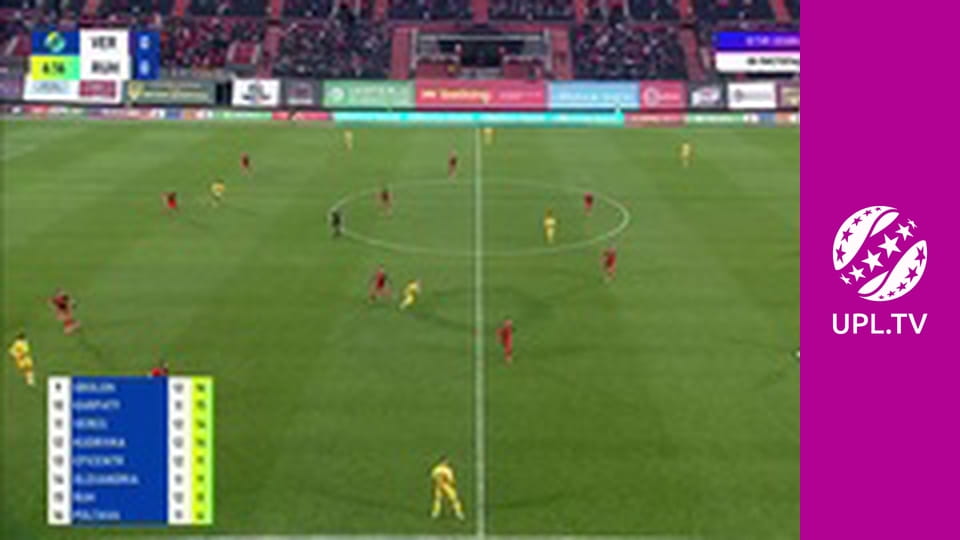 УПЛ: VBET. Верес - Рух. 12-й тур. Сезон 2025/26.