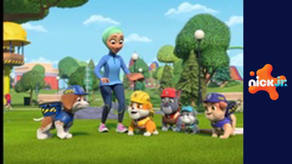 Rubble a jeho parta S2E12 - Parta staví stadion! / Parta staví surfařský můstek!