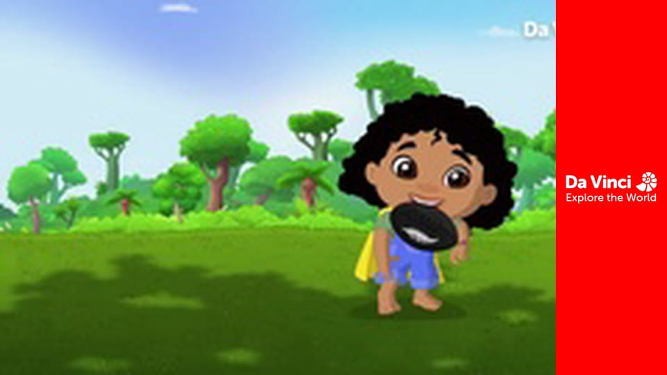 Дарвін і Ньютс - Гра "П'ять чуттів"