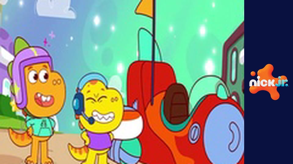 М/с "Тим Рекс в космосе", 1 сезон, 3 с. "Ракетная гонка / Магия / Родители".