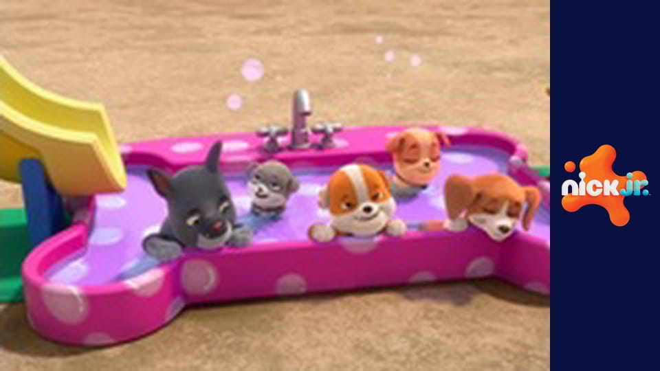 Rubble i jego ekipa S1E14 - Ekipa buduje park wodny / Ekipa buduje pokój zabaw