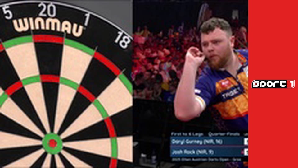 Šipky - Austrian Darts Open, PDC European Tour 2025, 3. den, část 2, repríza, HD