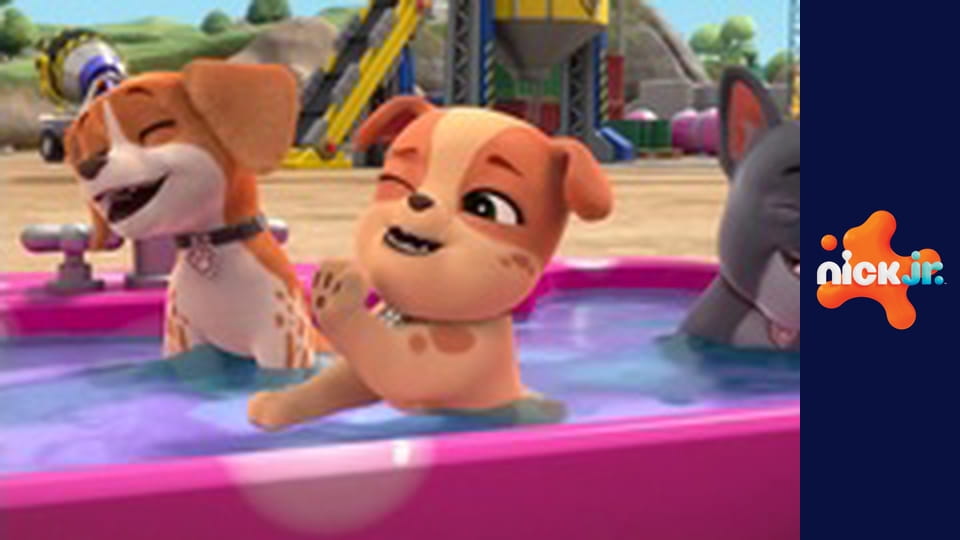 Rubble i jego ekipa S1E14 - Ekipa buduje park wodny / Ekipa buduje pokój zabaw