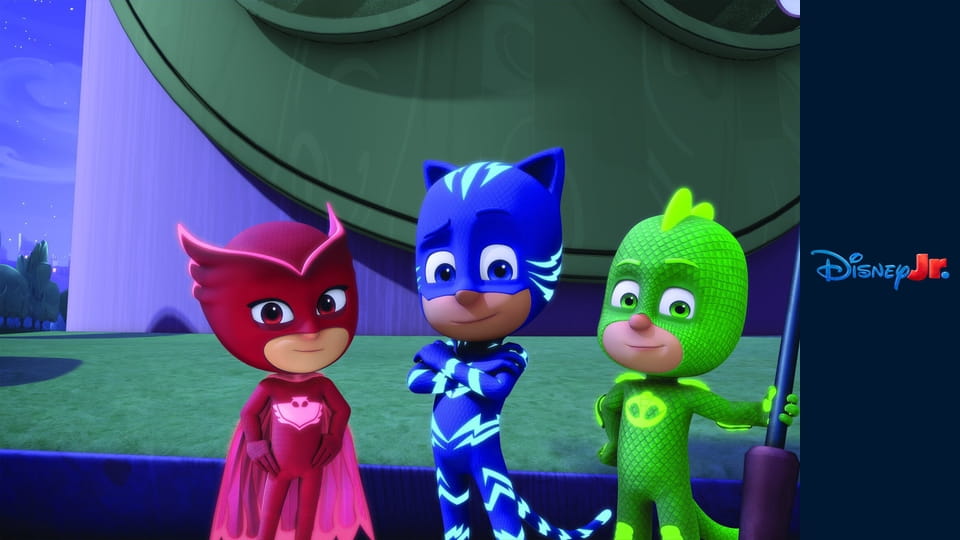PJ Masks S1E20 - Owlette of a Kind / Beat the Drum, Catboy