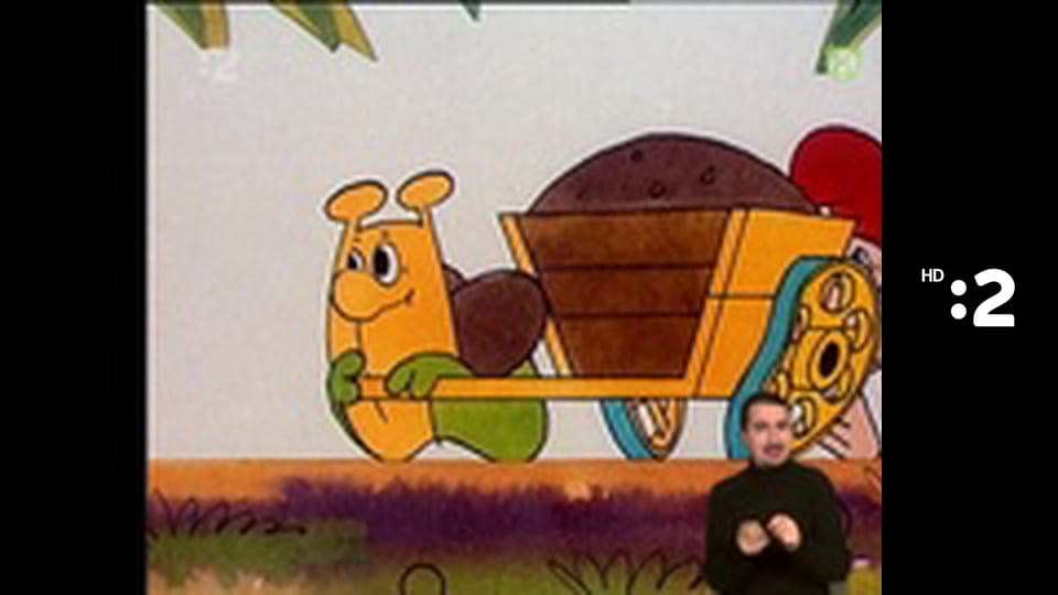 Slimák Maťo a škriatok Klinček E81 - Ako Maťo s Klinčekom pobalamutili cievku