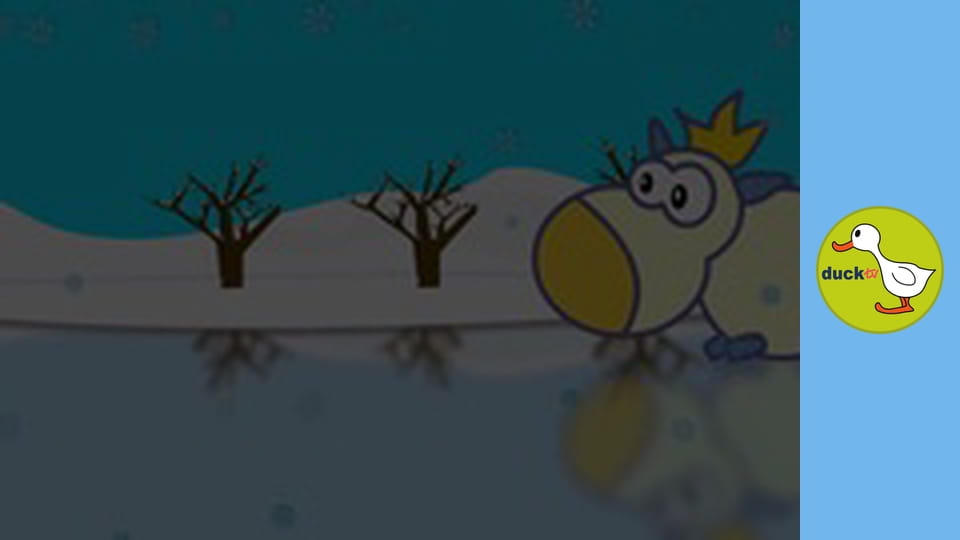 Hubbi and Friends - Slide on ice