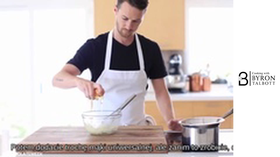 Chocolate Mousse and Crispy Peanut Butter