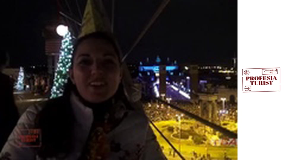 Честита Нова Година от Барселона