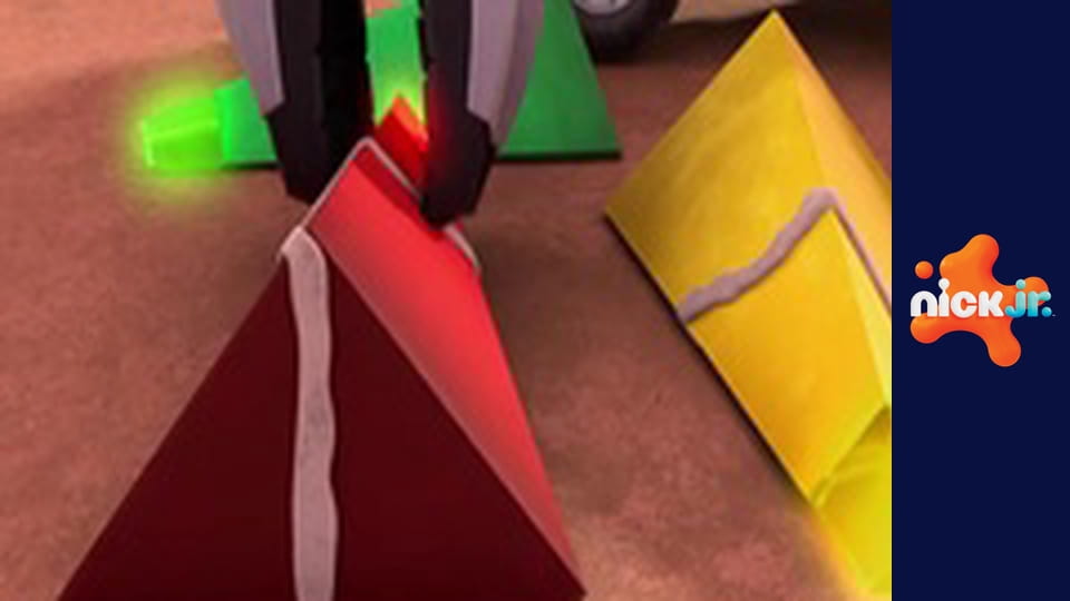 М/с "Крепыш и команда", 1 сезон, 9 с. "Команда строит кинотеатр под открытым небом / Команда находит радужное сокровище".