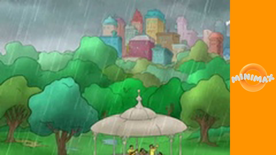 Zvědavý George S5E1 - Džordž a Marko si vše poslechnou / Opičí kachňátko