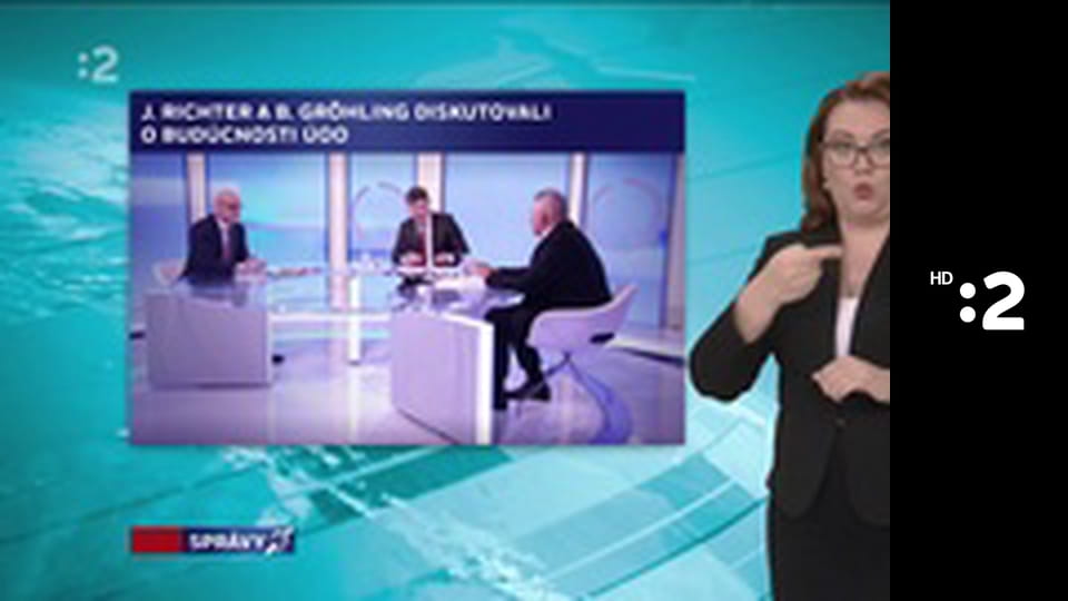 Správy v slovenskom posunkovom jazyku E333