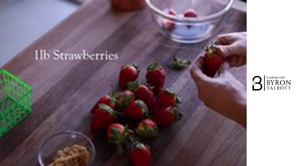 Strawberry and Chocolate Crepe "Cake"