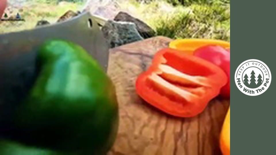 Wild Game Burgers in the Forest