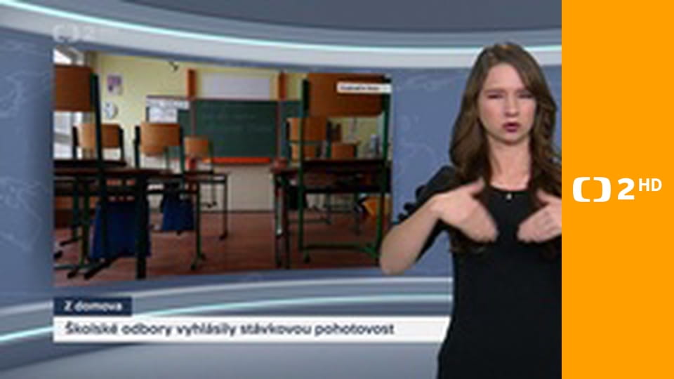 Zprávy v českém znakovém jazyce