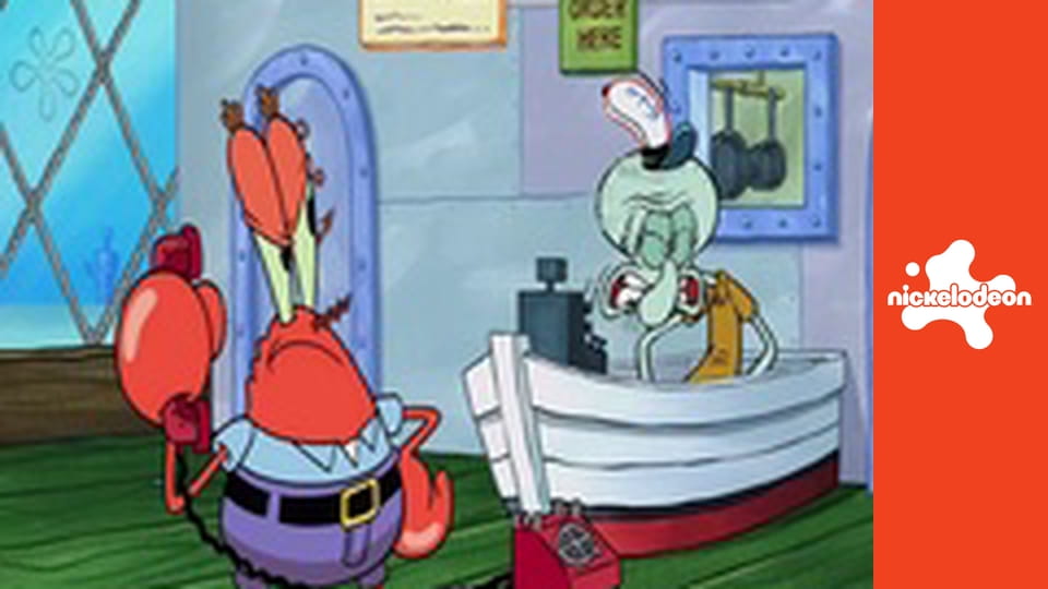 SpongeBob Kanciastoporty S12E256 - SpongeBob w Mimowoli / Zły nawyk