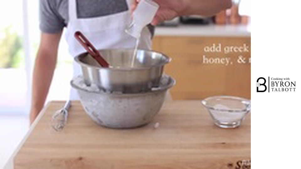 Honey Whipped Frozen Yogurt