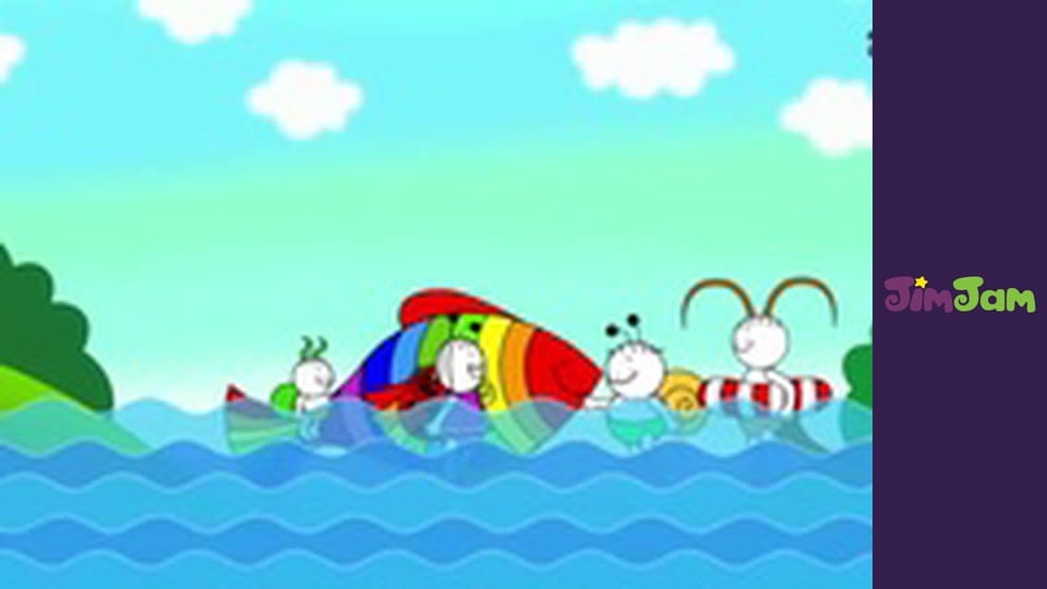 Berry And Dolly S5E8 - August– The Moon seesaw