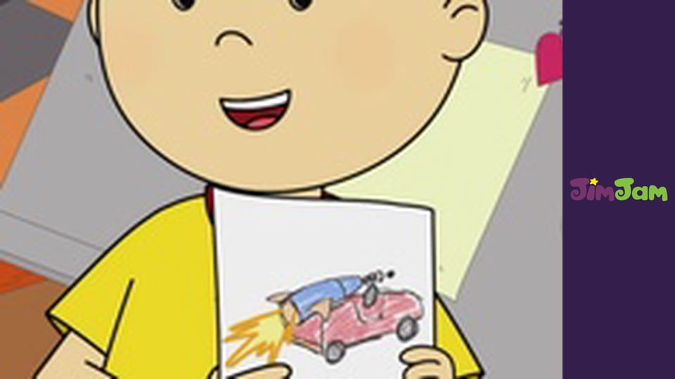 Caillou’s New Adventures S4E28 - Caillou Builds a Go Kart