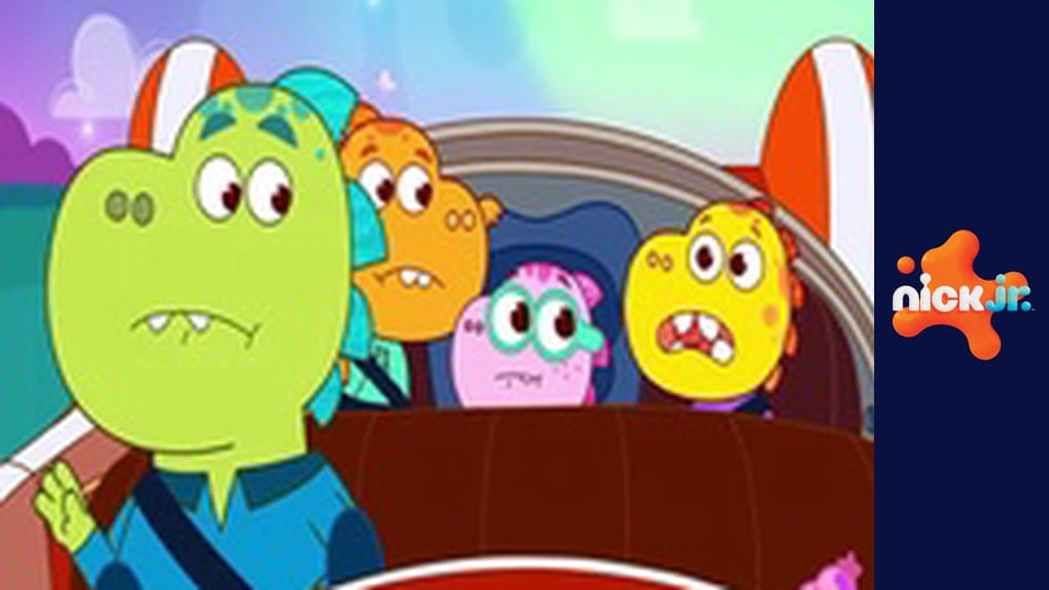 М/с "Тім Рекс у космосі", 1 сезон, 1 с. "Метеорний дощ / М'яч / Кулька".