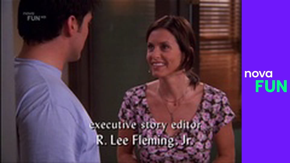 Přátelé S8E22 - Jak Rachel přenášela