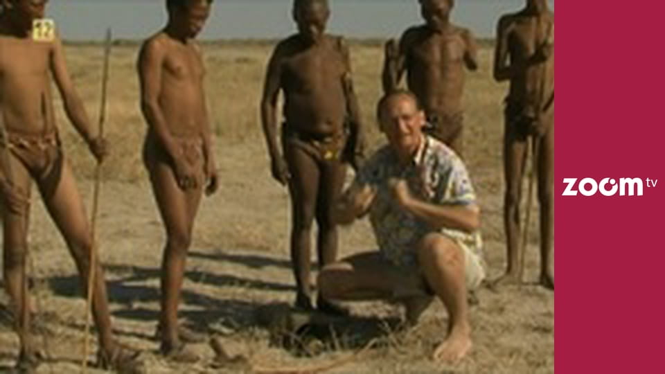 Wojciech Cejrowski - boso przez świat S1E35 - Polowanie z Buszmenami