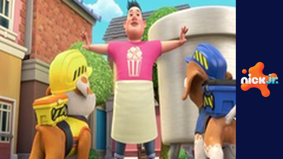 М/с "Кремез і команда", 1 сезон, 8 с. "Команда будує попкорн-кафе / Команда прибирає слизький безлад".